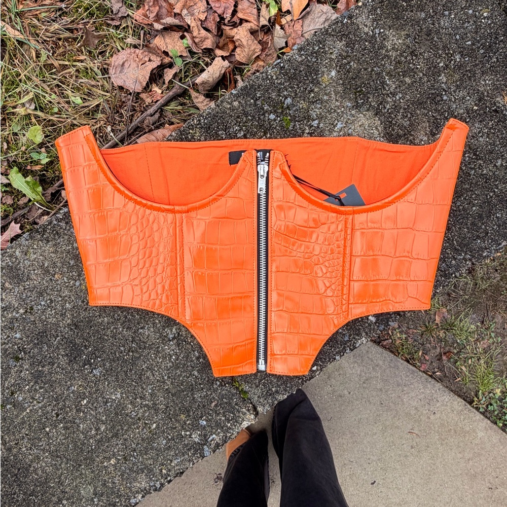 Dolls Kill Underbust Corset Whimsigoth Top - Picture 2 of 5